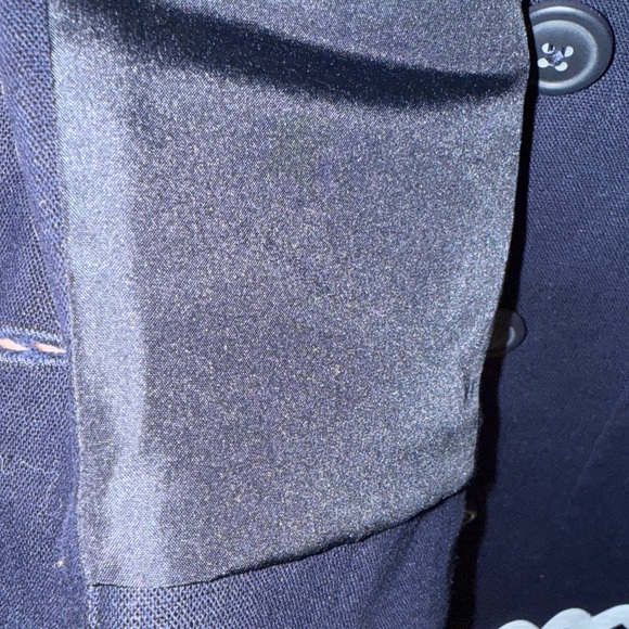 J.Crew Navy with White Trim Blazer and Skirt Set - Picture 11 of 11